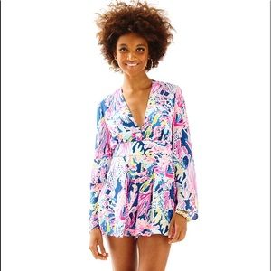 Lily Pulitzer XS long sleeve romper